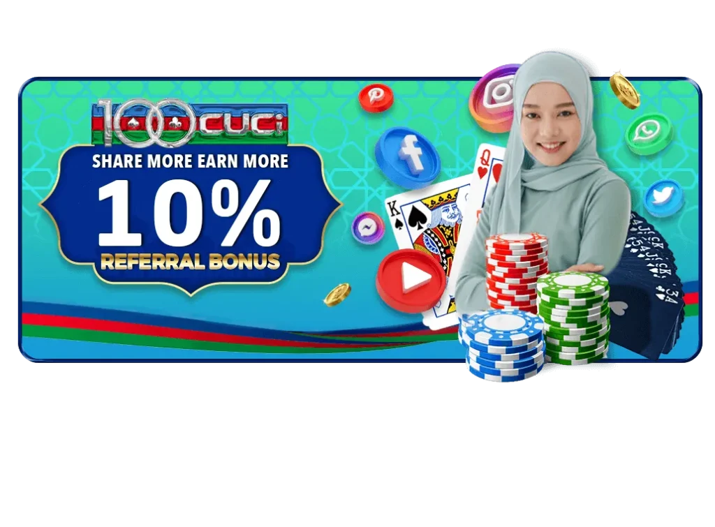 Cuci100 Share Bonus