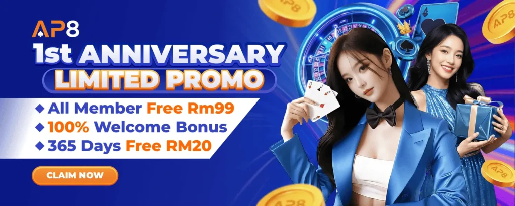 AP8 Casino Review Anniversary Promo