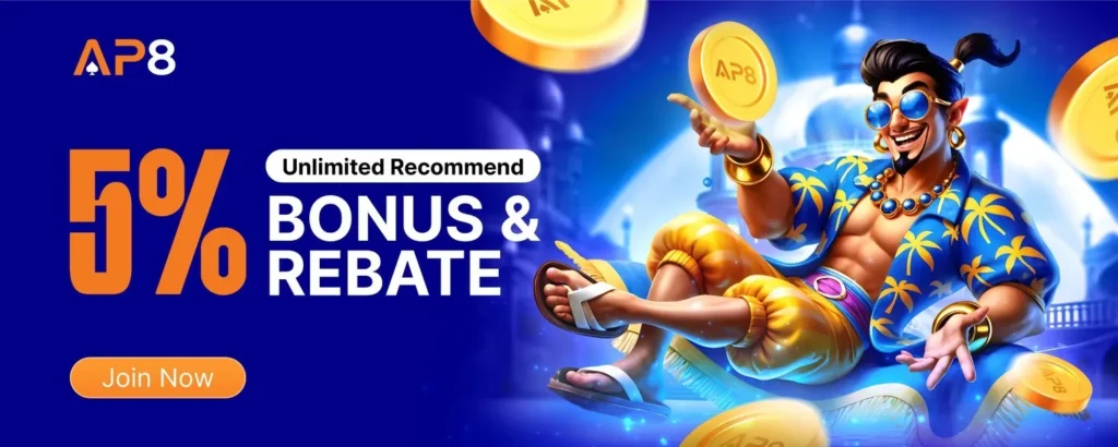 AP8 Casino Review 5% Bonus Rebate