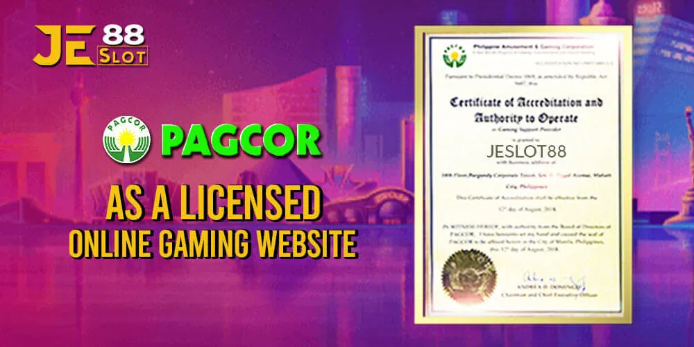 JeSlot88 Casino Certification