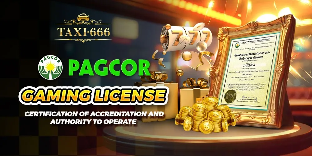 Taxi666 Casino PAGCOR License