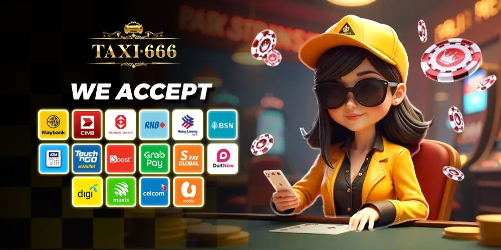 Taxi666 Casino Payment Method
