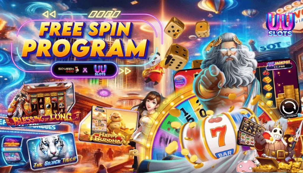 Squeen668 Casino Free Spin Program